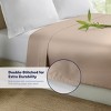 300 Thread Count 100% Organic Bamboo Viscose Flat Sheet Only, Extra Wide, Cooling & Breathable, Double Stitching, Bedding Sheet - 4 of 4