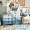 Whisen 3 Tier Kids Storage Unit, 9 Drawer Chest Toy Organizer Plastic Bins, Perfect Gift for Boys Girls Toddlers - 4 of 4
