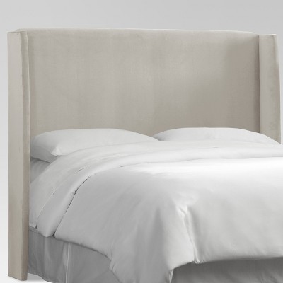 target leather headboard