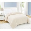 My World Full/Queen Cloud Faux Shearling Blanket Ivory: Cozy Polyester, Machine Washable, All Ages - 2 of 2