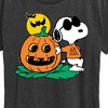 Women's - Peanuts - Joe Cool Pumpkin Short Sleeve Graphic T-Shirt - 2 of 4