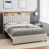 Upholstered Bed Frame w/ Storage Headboard,Platform Bed Frame w/ Storage Drawers, Charging Station No Box Spring Needed - 4 of 4