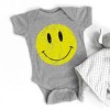 The Juniper Shop Distressed Smiley Face Baby Bodysuit - 2 of 2