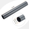 Unique Bargains PVC Water Plumb DIY Crafts High Impact Rigid Round Pipes 8" Length - 2 of 4