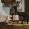 Sweet Water Decor Merry & Bright 9oz Amber Jar Soy Candle - 2 of 4