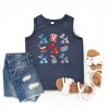 The Juniper Shop Patriotic Balloon Animal Chart Youth Tank Top - 3 of 4