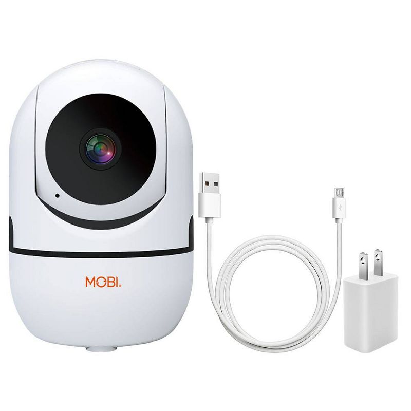 MobiCam HDX Pan &#38; Tilt Smart HD WiFi Video Baby Monitor -Monitoring System - WiFi Camera with 2-way Audio, 4 of 10