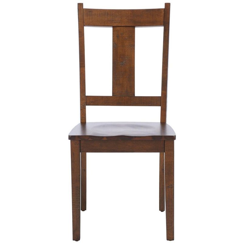 Sergio Dining Chair (Set of 2) - Rustic CafŽ - Safavieh., 4 of 10