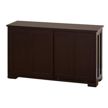 Pacific Stackable Cabinet with Sliding Doors - Buylateral
