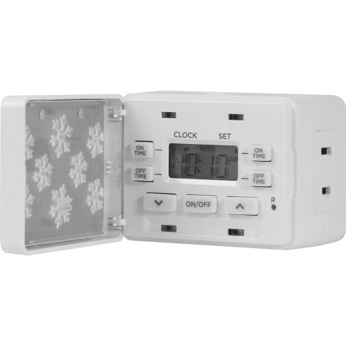 myTouchSmart Outdoor / Indoor Plug-In Digital Timer