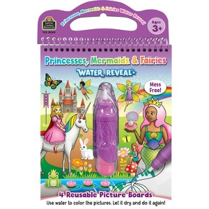 Teacher Created Resources Princesses, Mermaids & Fairies Water Reveal, Case of 6 - 1 of 1