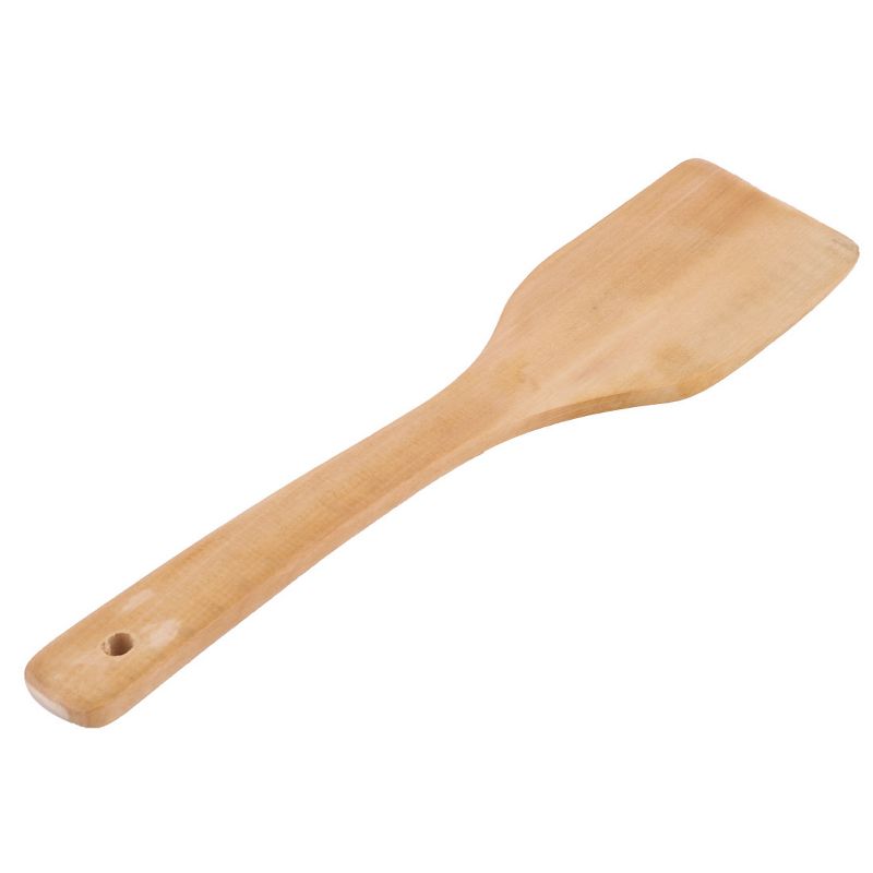 Unique Bargains Wood Kitchen Flat Cooking Spatula Rice Spoon Paddle Ladle 1 Pc, 3 of 4