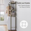 Washing Machine and Dryer Storage Rack Space Saving Clothes Airer Height Adjustable Durable Furniture Storage Rack - 4 of 4