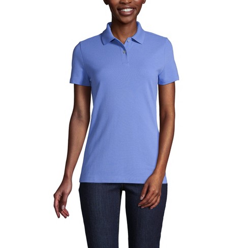 Lands end women's mesh polo on sale