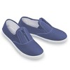 Collections Etc Easy-to-Wear Stretch Zip-Up Padded Insole Sneakers - 2 of 4