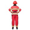 Joyfy Halloween Boys Fireman Costume, Firefighter Costume for Kids, Toddler Fireman Jumpsuit for DressUp - 4 of 4