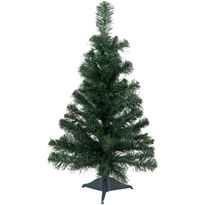 Northlight 2 FT Traditional Green Pine Artificial Christmas Tree, Unlit