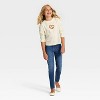 Girls' Long Sleeve Relaxed Fit Graphic T-Shirt - Cat & Jack™ - 4 of 4