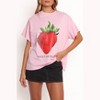 Petal and Pup Womens Cerise Tee - 4 of 4
