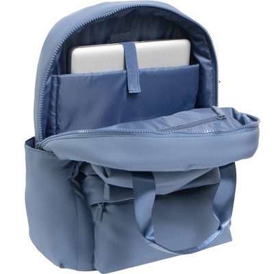 JOAN & DAVID Sport Nylon 18 Inch Pocket Workbook Backpack 445-CADET BLUE One Size — фото 4