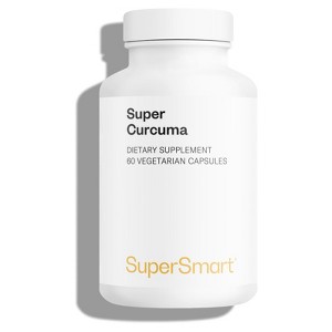 SuperSmart Super Curcuma 1000mg per Day (High Absorption) - Patented Meriva Curcuma - Curcumin Phytosome | 60 Vegetarian Capsules - Non-GMO - 1 of 1