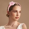 Unique Bargains Girl's Elegant Flower Headwraps 13.19"x2.17" 1 Pc - 2 of 3