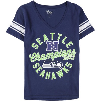 G-III Sports Womens Seahawks 2013 Conference Champs Graphic T-Shirt