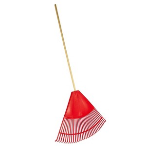 Emsco Hardwood Handle 3" Leaf Rake - 1 of 3