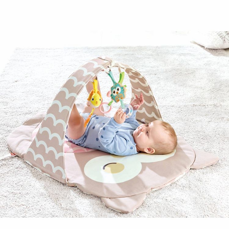 Hape Owl Bed Oscar Baby Playmat: Fabric Material, Animal Icon Pattern, 22.83" Length, 2 of 8