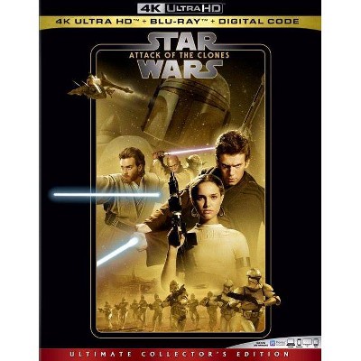 Star Wars: Attack Of The Clones (4k/uhd) : Target