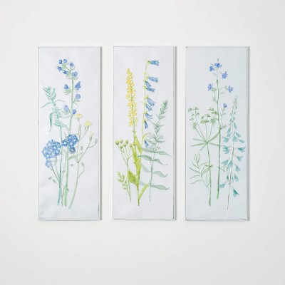 Sullivans Herb Inspired Wall Panel Set of 3, 35.75"H Multicolored