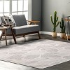 Nuloom Gretta Abstract Stones Pet Friendly Machine Washable Area Rug, 4' x 6', Beige - 2 of 4