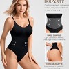 Nebility™ Seamless Backless Thong Bodysuit - Tummy Control Shapewear with Adjustable Straps - 2 of 4