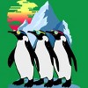 Boy's Design By Humans North Pole Summer By clingcling T-Shirt - 2 of 3