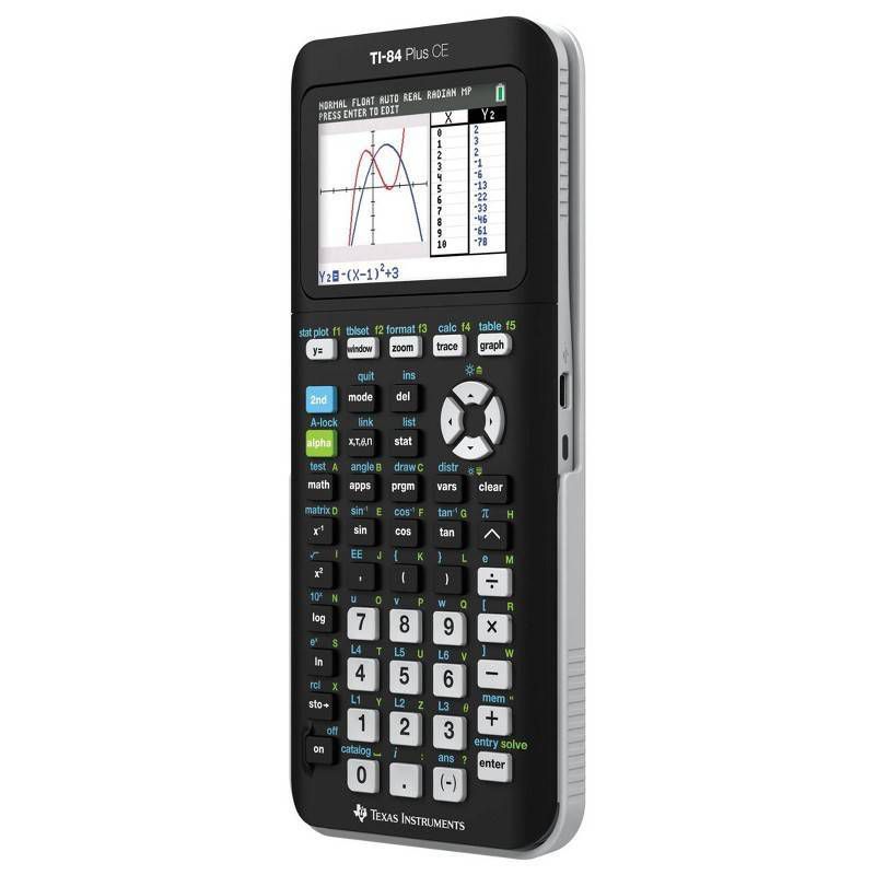 Texas Instruments 84 Plus CE Graphing Calculator - Black, 4 of 14