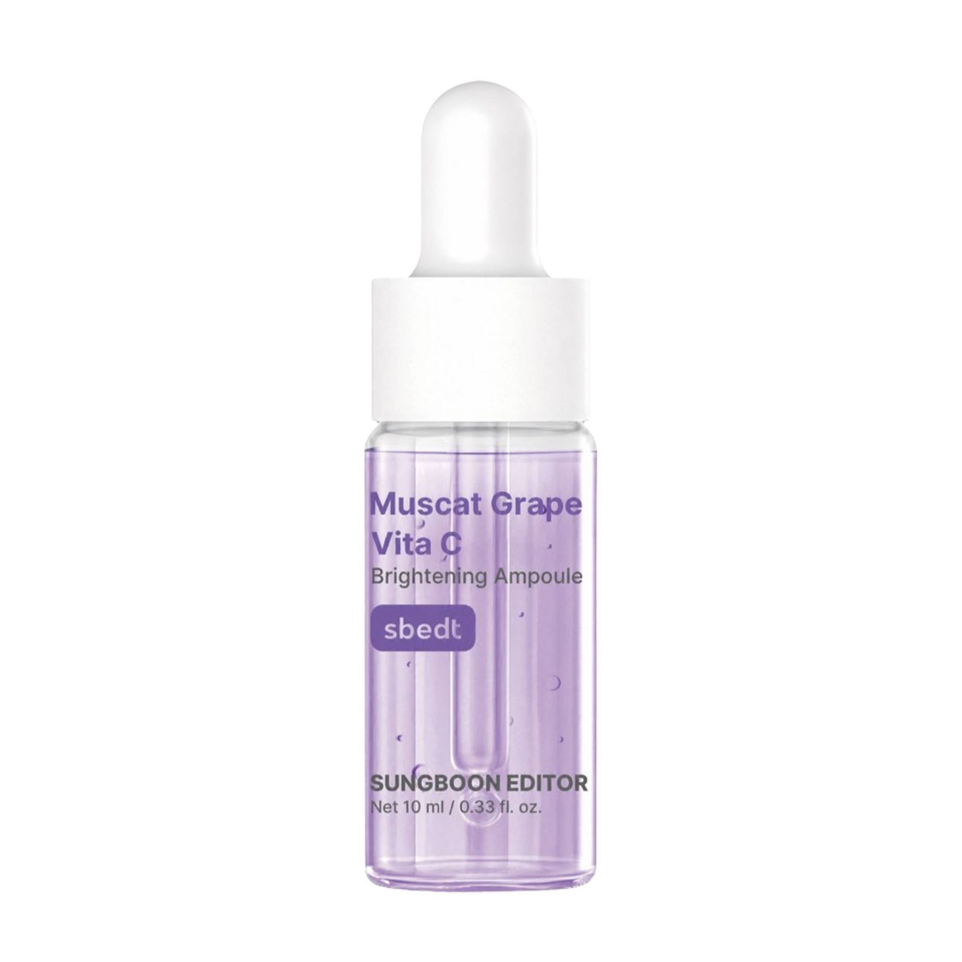 SUNGBOON EDITOR Muscat Grape Vita C Brightening Ampoule Face Serums - Travel Size - 10ml - Beauty Studio