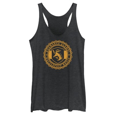 Women's Harry Potter Hogwarts Alumni Hufflepuff House Racerback Tank ...