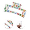 Unique Bargains Christmas Hair Clips Square Tree for Christmas 3.35"x1.77"x1.57" Clear 1 Pc - 3 of 4