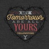 Men's Yellowstone My Tomorrows Are All Yours Barbwire Heart T-Shirt - 2 of 4