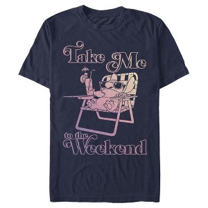 Men's Lilo & Stitch Take Me to the Weekend T-Shirt - 1 of 4