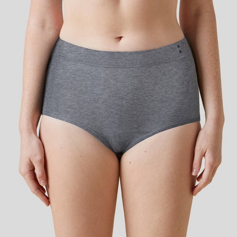 Thinx For All Women's Moderate Absorbency Boy Shorts Period Underwear -  Black S : Target