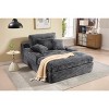 Aukfa Luxury Chenille Sofa With 4 Back Pillows, Versatile Centerpiece for Modern Living & Lasting Comfort for Living Room - 4 of 4