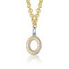 Guili Harmony Two-Tone Open Necklace – Stylish, Elegant Design Combining Two-Tone Metalwork for a Contemporary Look, Perfect for Any Occasion - 2 of 2