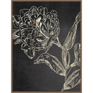 Amanti Art Golden Flower Folklore II by Asia Jensen Canvas Wall Art Print Framed 23 x 30-in. - 1 of 4