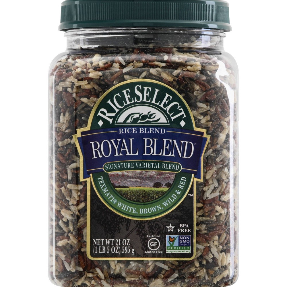 ROYAL BLEND TEXMATI WHITE, BROWN, WILD & RED RICE BLEND