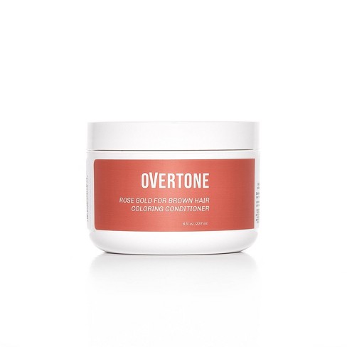 oVertone Hair Care Semi-Permanent Conditioner - Rose Gold for Brown - 8 fl oz - image 1 of 4