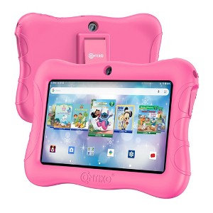Contixo V9 7” Kids Tablet – 32GB Android Tablet with 50 Disney eBooks, Stickers, Parental Controls & Kid-Proof Case with Kickstand – Ages 3–10 - 1 of 4