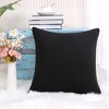 PiccoCasa Home Sofa Hidden Zipper Square Throw Pillowcase 18" x 18" - 4 of 4