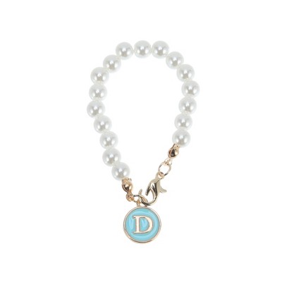 Unique Bargains Imitation Pearl Chain Round Water Cup Pendant 1 Pc