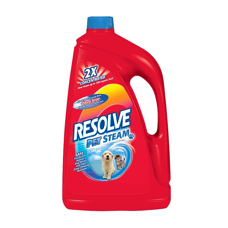 Resolve Pet Steam 2X Concentrated Large Area Carpet Cleaning Liquid 60-oz., 1 of 3